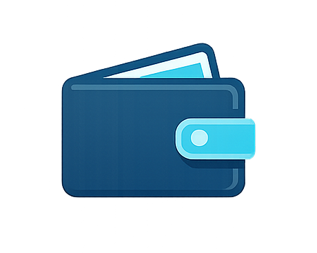 Wallet icon representing BLURT, Blurt Power, and rewards